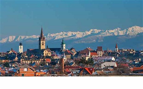 Sibiul „racoleaza” turisti din Stuttgart si Viena